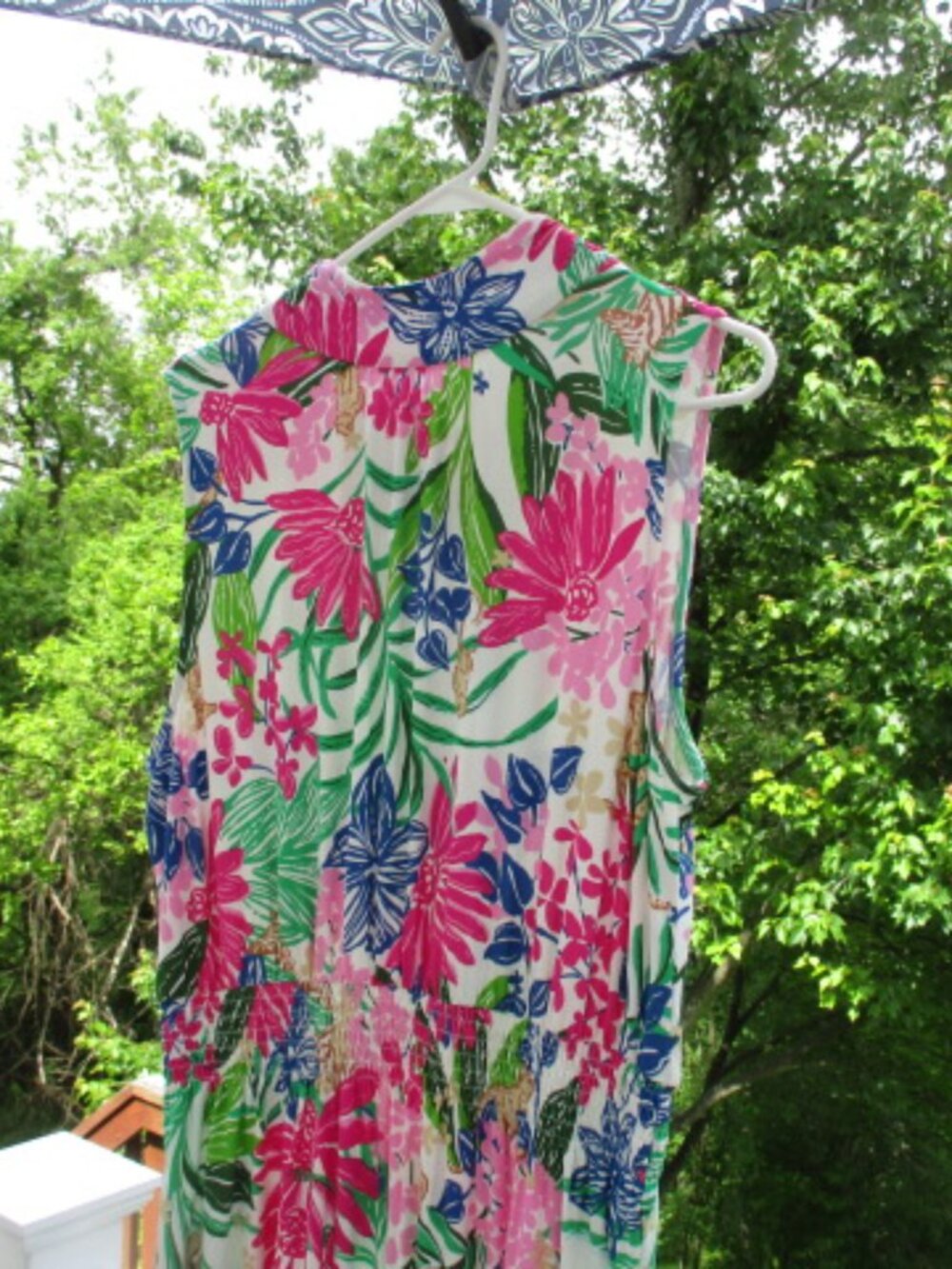 Lilly Pulitzer Marcela Maxi Dress Endless Summers NWT XLarge - Picture 3 of 13